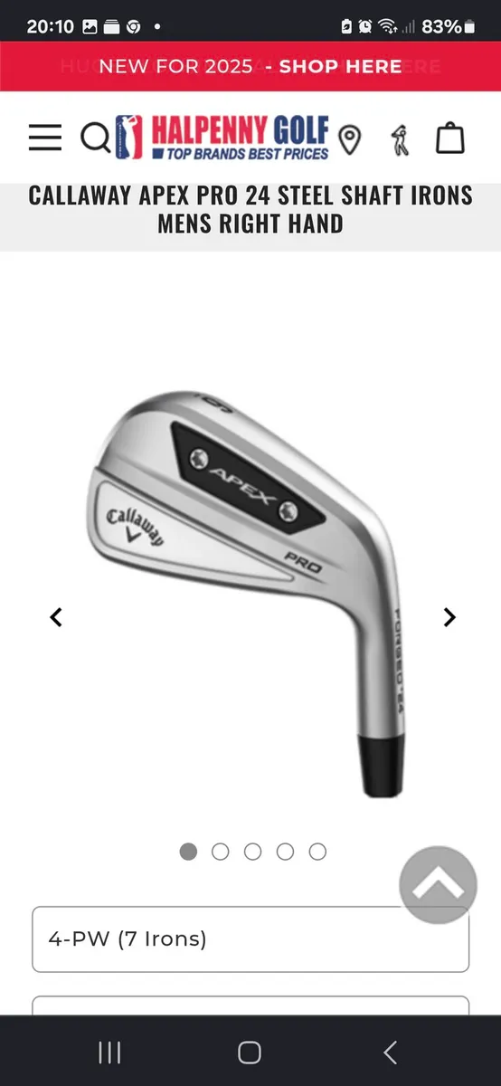 Callaway Set of irons - Image 1