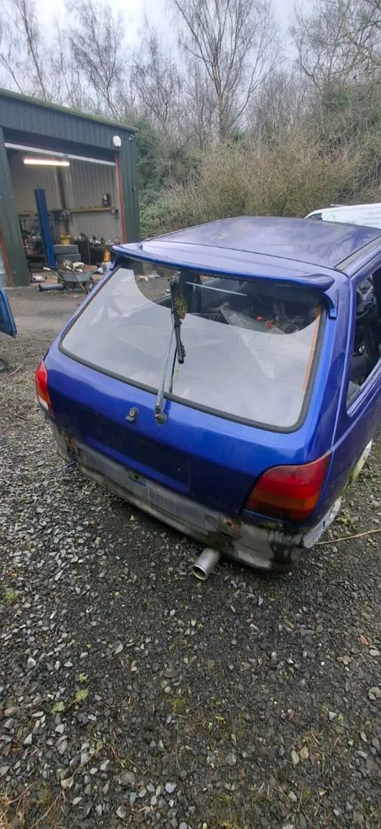 Fiesta mk3 shell - Image 1
