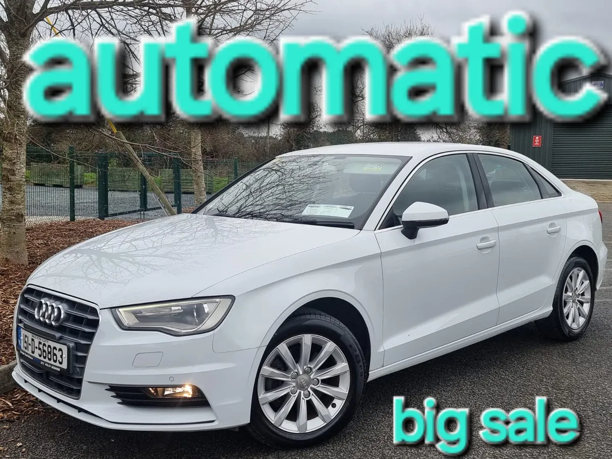 2015 AUDI A3 AUTOMATIC NEW NCT&TAXED €14,900 - Image 1