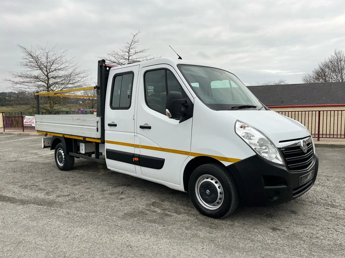 2019 (191) VAUXHALL MOVANO CREWCAB DROPSIDE - Image 1
