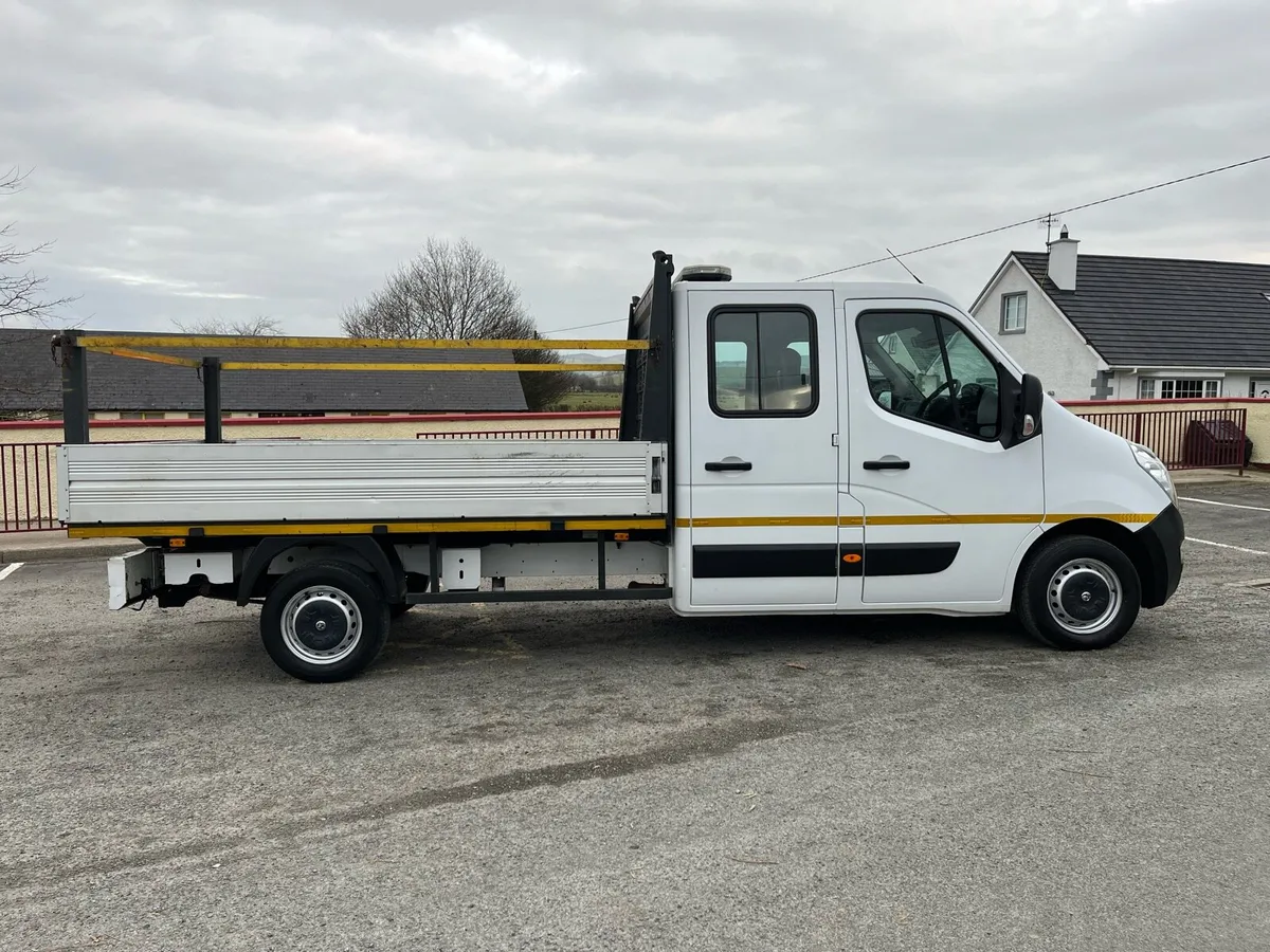 2019 (191) VAUXHALL MOVANO CREWCAB DROPSIDE - Image 2