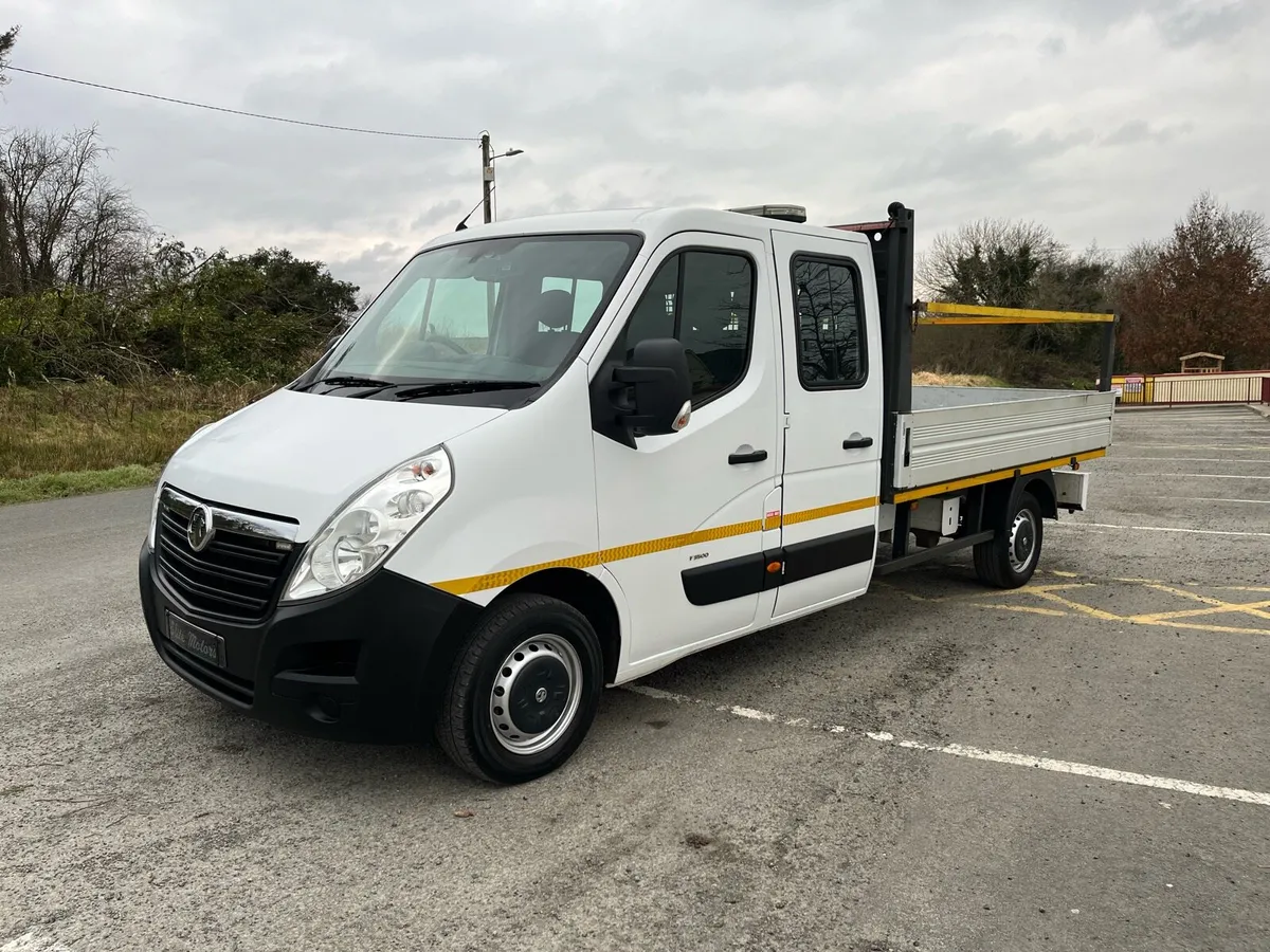 2019 (191) VAUXHALL MOVANO CREWCAB DROPSIDE - Image 4