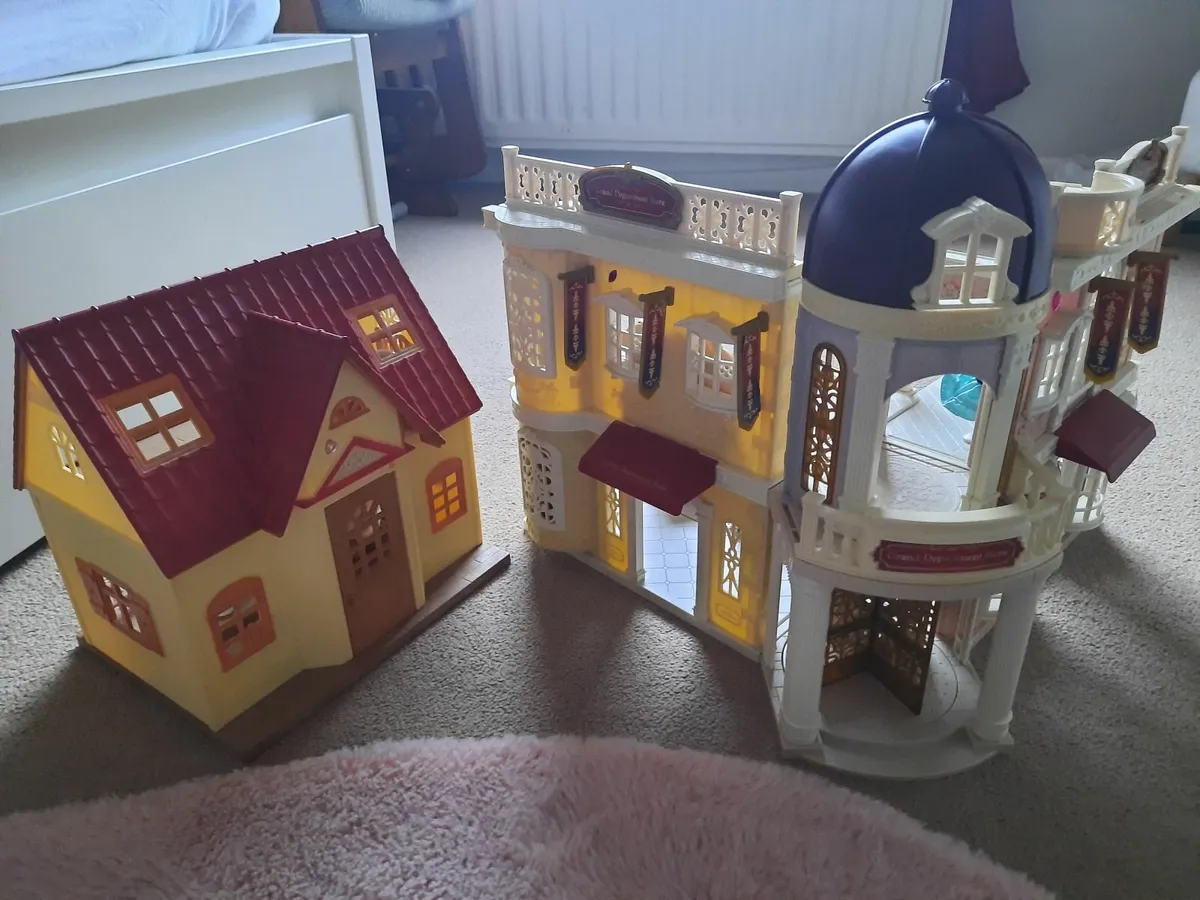 Sylvanian families Grand Department store set and - Image 4