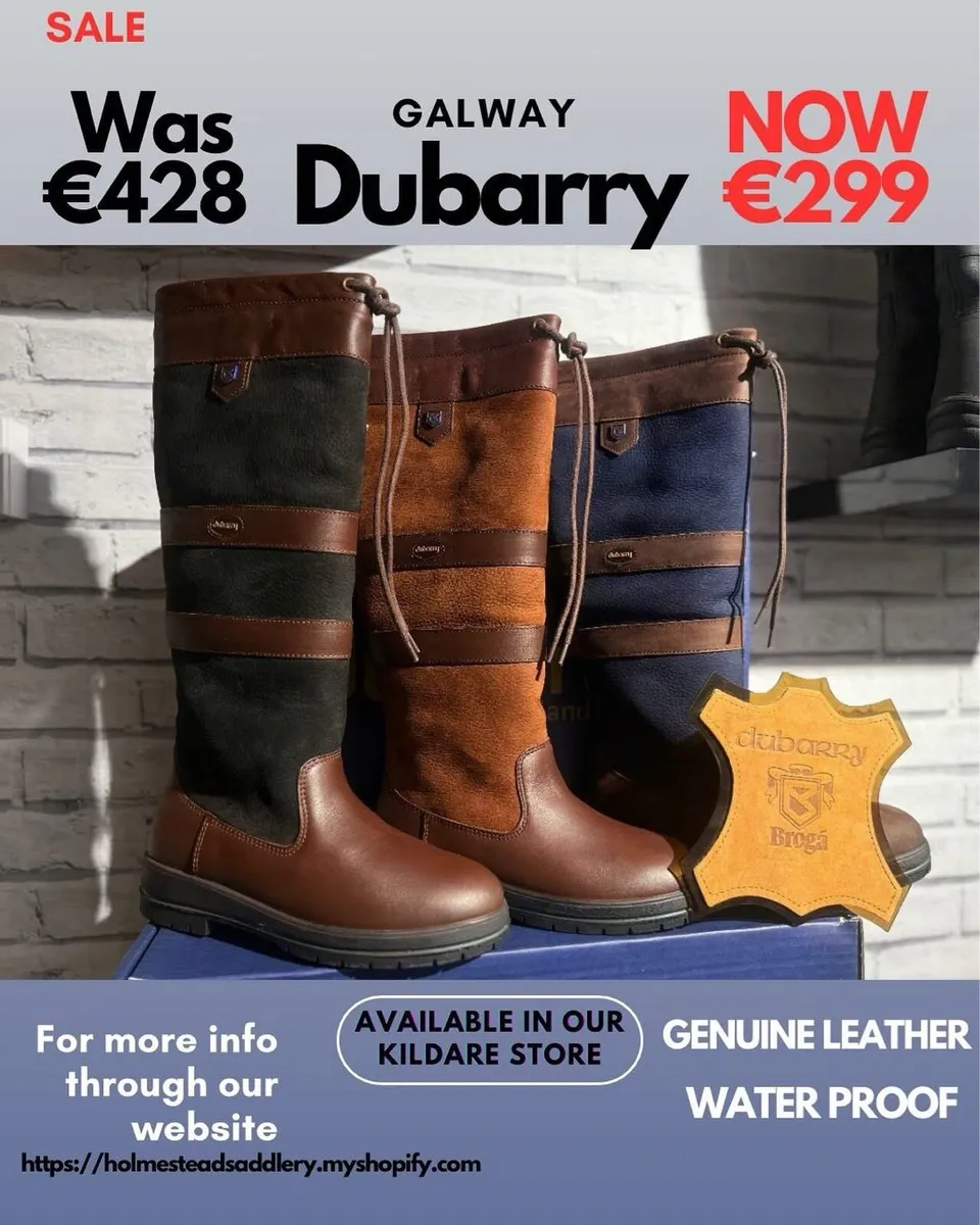 DUBARRY WATERPROOF GALWAY BOOTS SALE