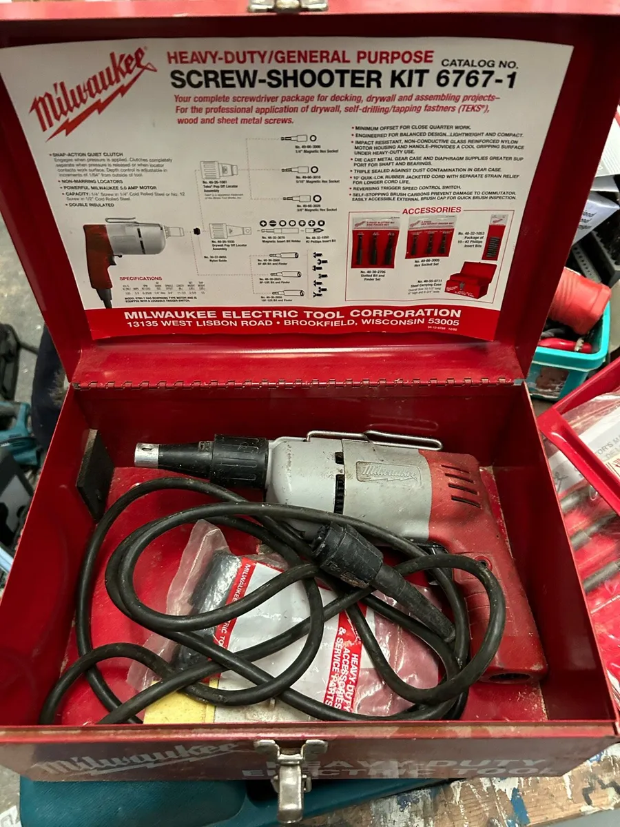 For Sale Power Tools 110V & 220V see photos - Image 1