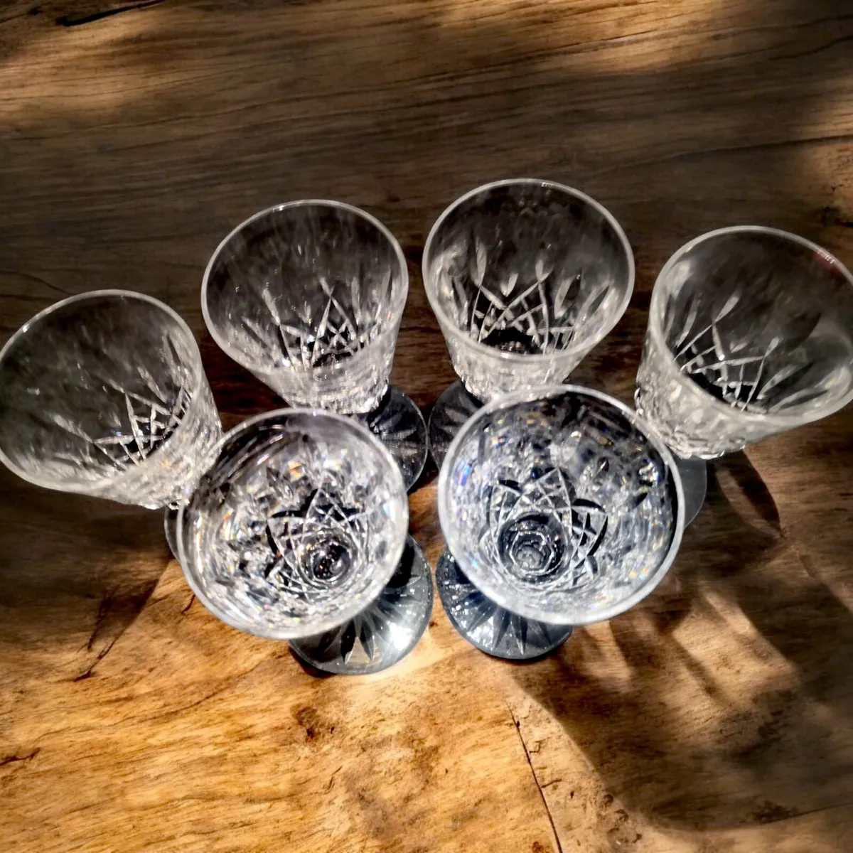 6x Waterford crystal Lismore glasses - Image 2