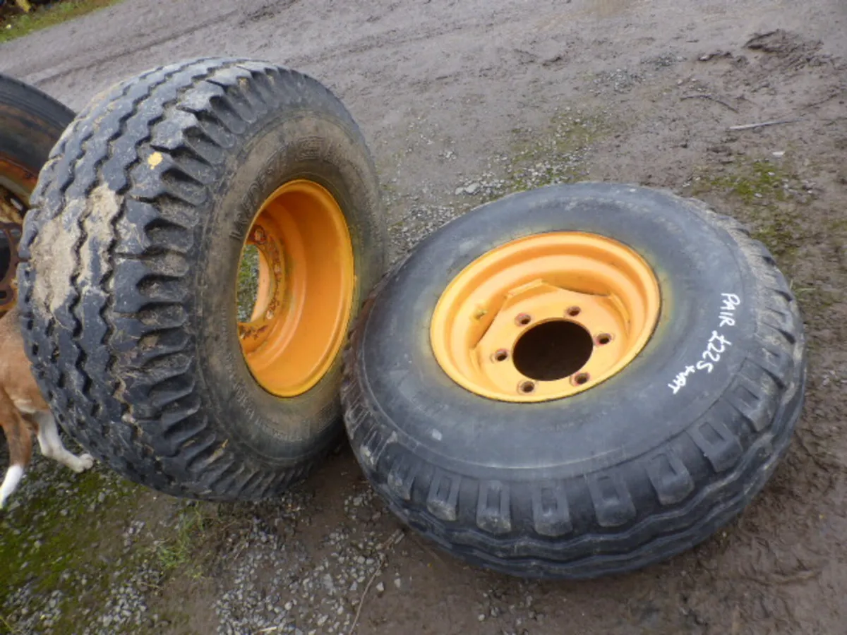 Pair of 6 Stud 12.5/80 -15.3 Wheels - Image 4