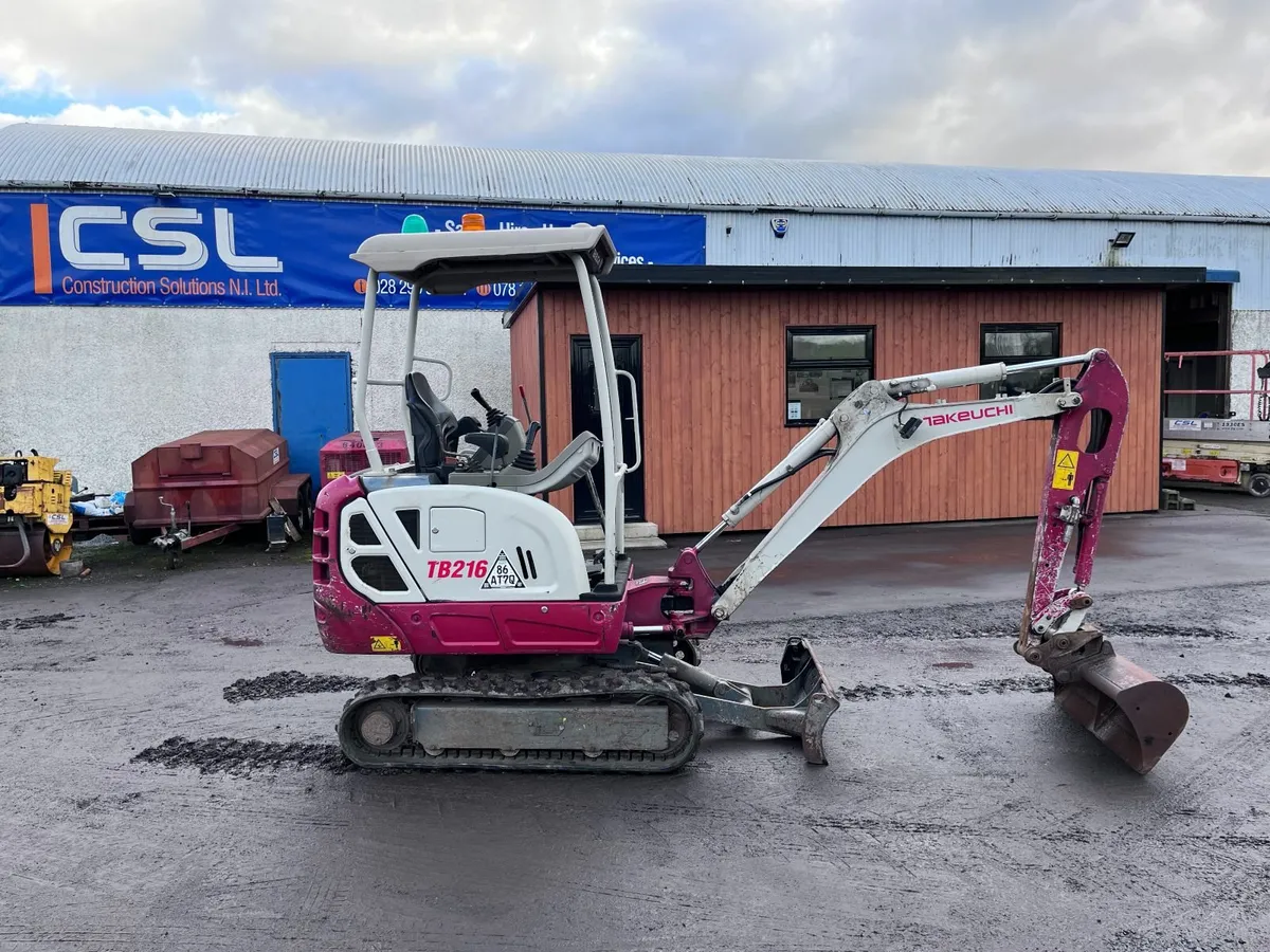 Takeuchi TB216 - Image 1