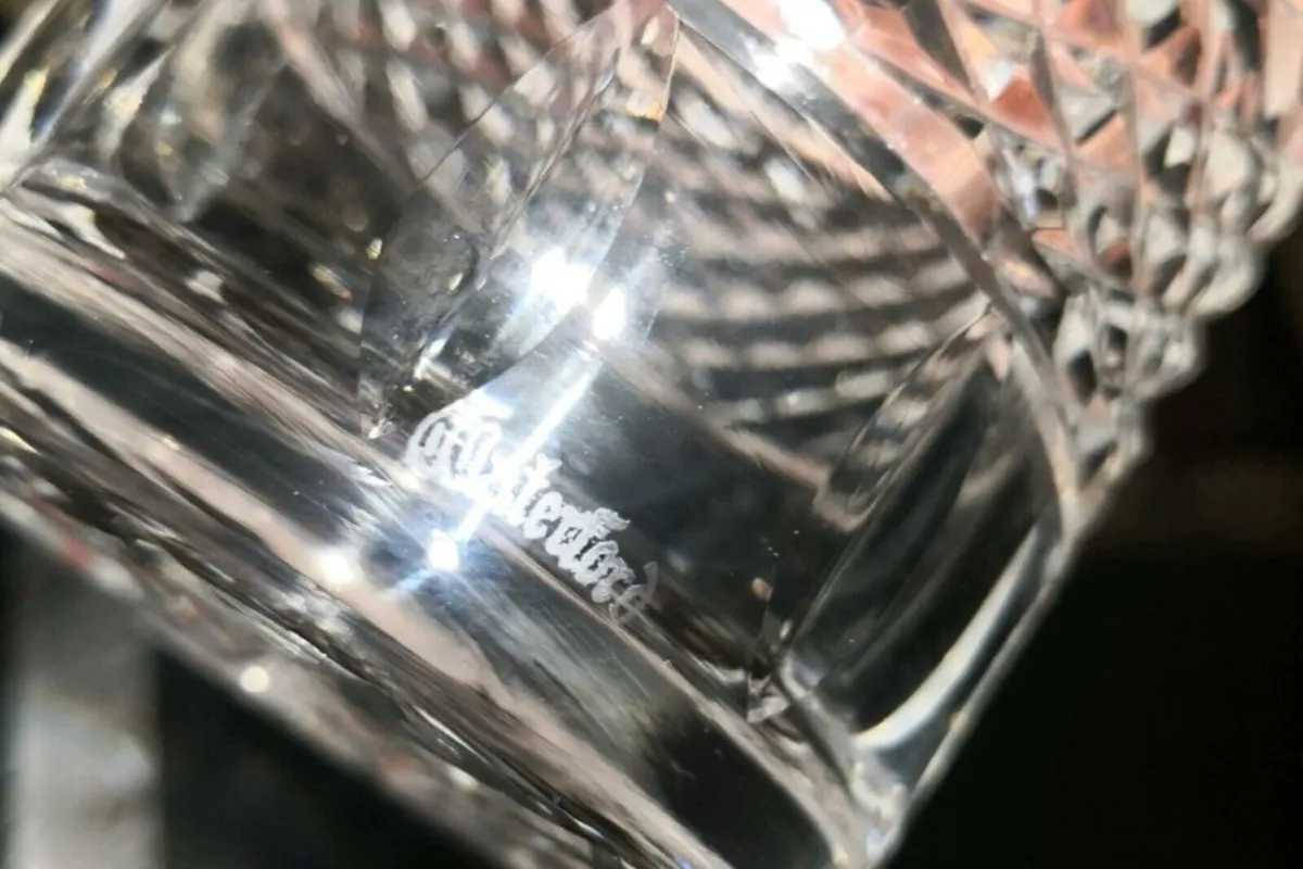 Waterford crystal lidded jar 13cm - Image 2