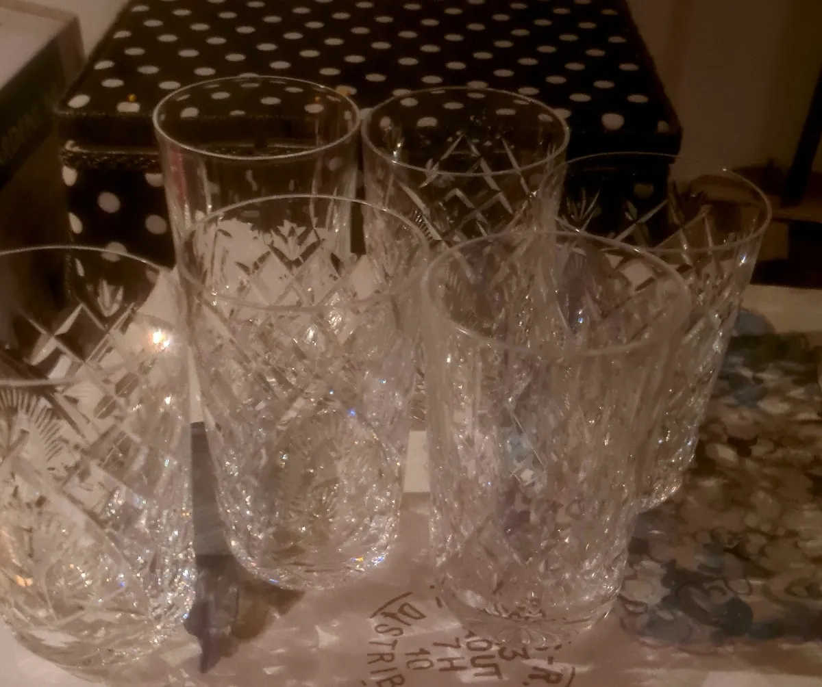 Waterford/Galway/Belfast crystal glassware - Image 1