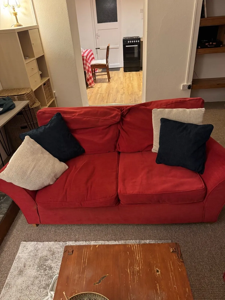 Matching Two Seater Sofas - Image 1