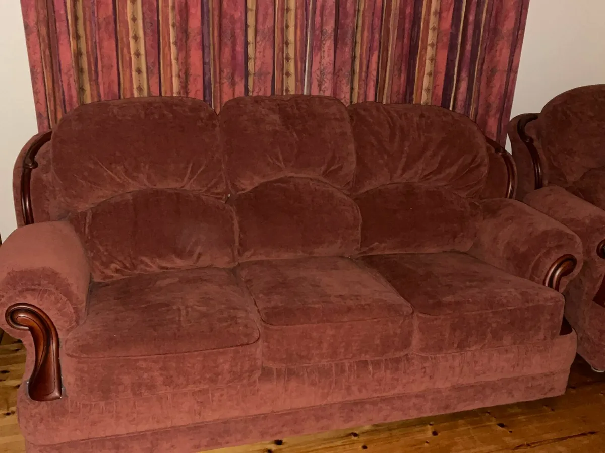 3 piece suite REDUCED - Image 2
