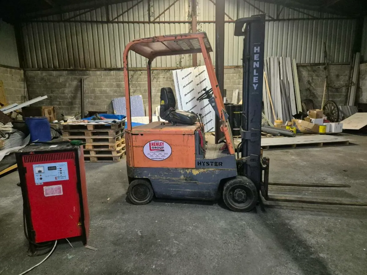 Hyster electric forklift - Image 1