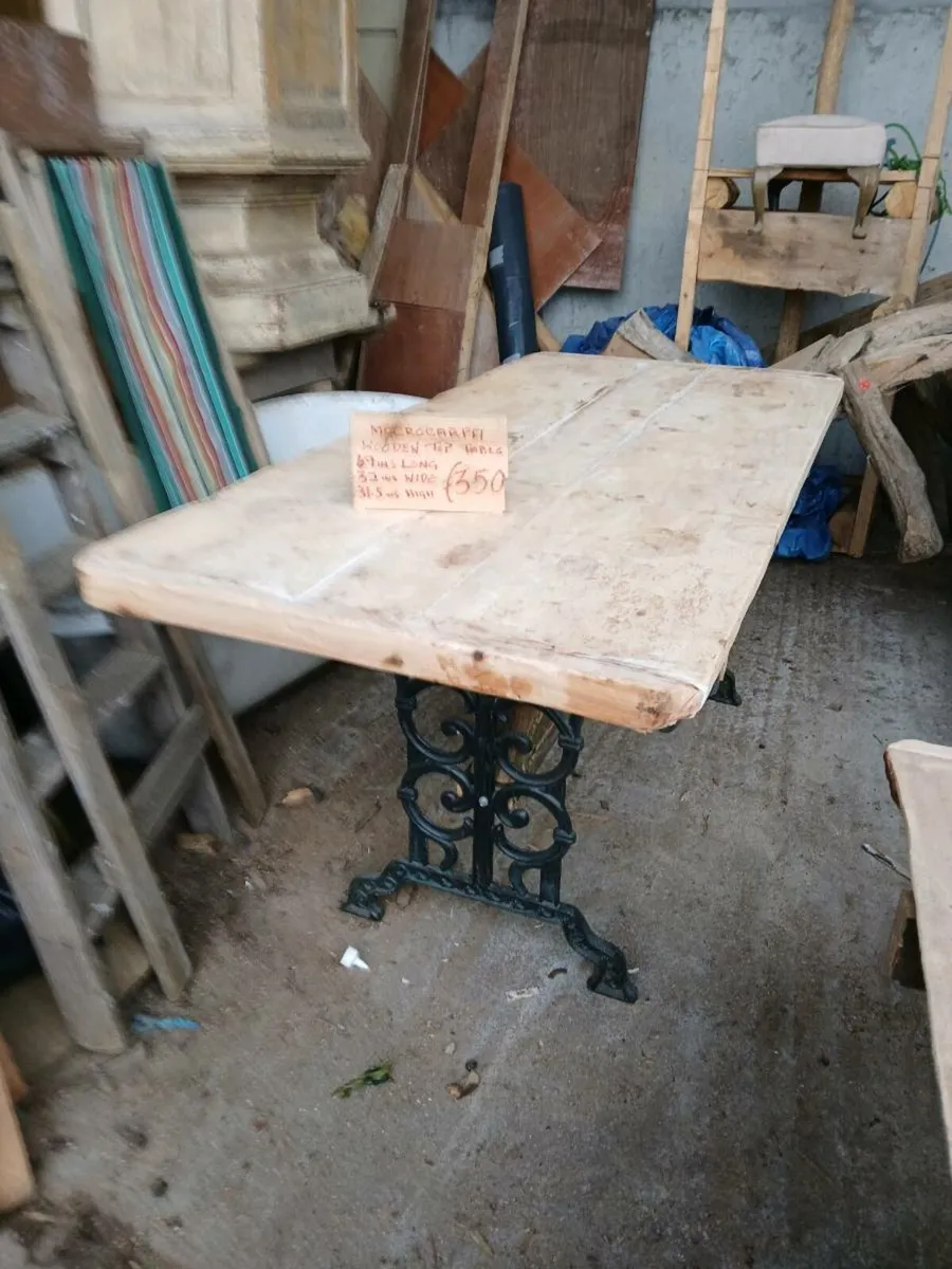 Selection of Rustic Tables - Image 4