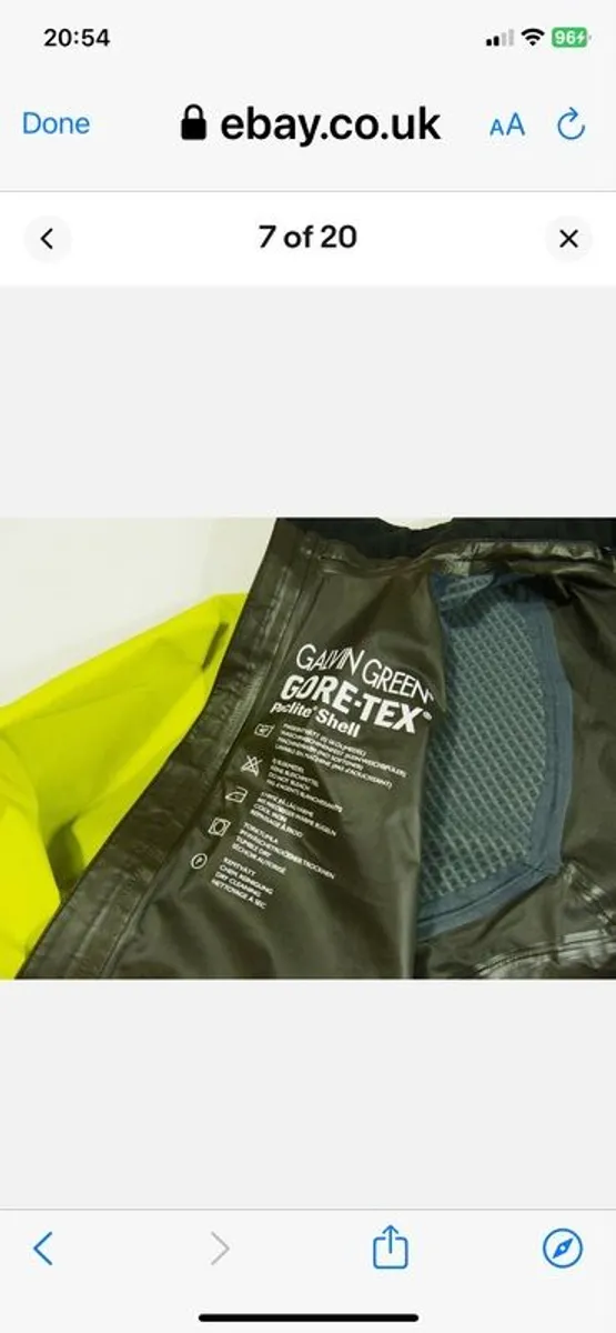Galvin Green Gore-Tex Waterproof Jacket and Trousers - Image 4