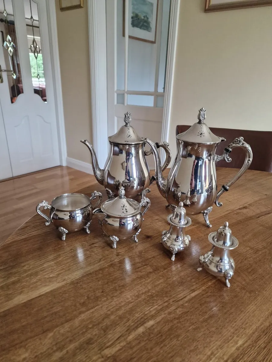 Silver Collectible Tea Set - Image 2