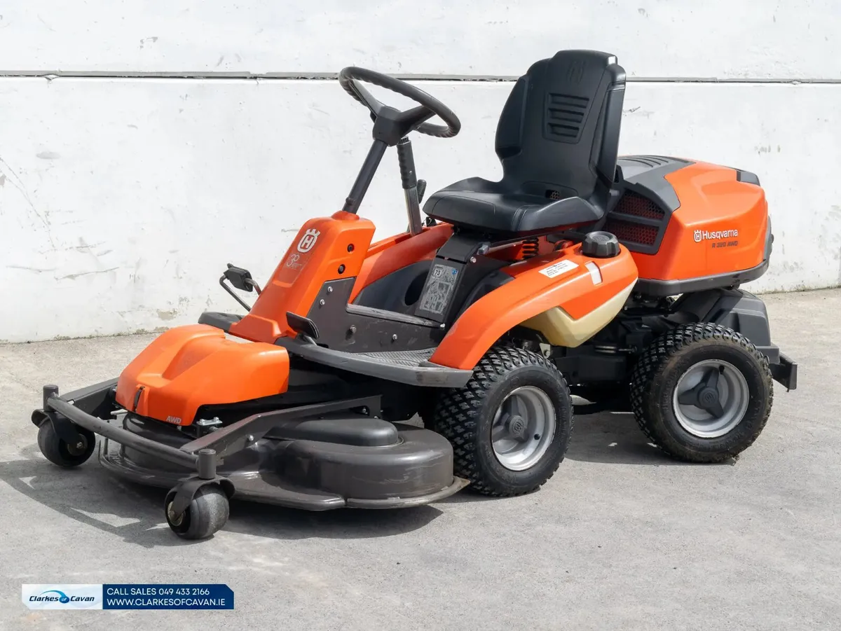 2020 Husqvarna R320AWD Lawnmower - Image 3