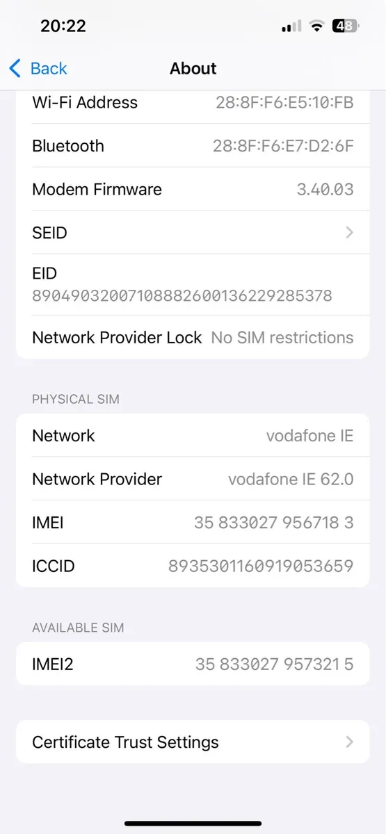 iPhone 14 black 128gb unlocked - Image 4