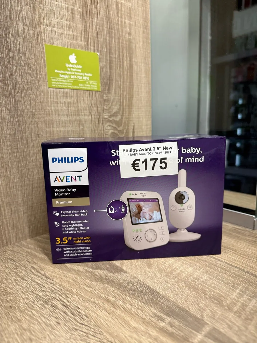 Baby Monitor PHILIPS AVENT VIDEO MONITOR 3.5” - Image 1