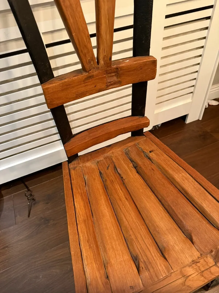 Solid wood decorative chair - Image 3