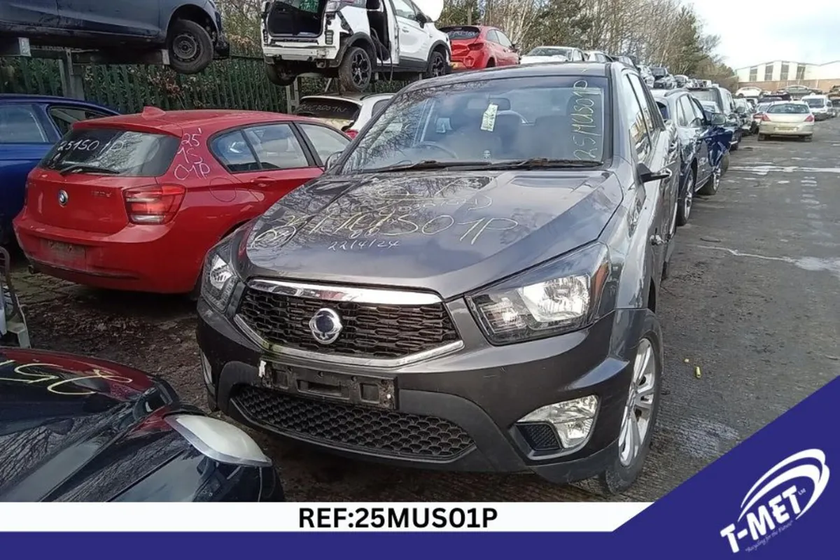 2015 SSANGYONG MUSSO BREAKING FOR PARTS - Image 3