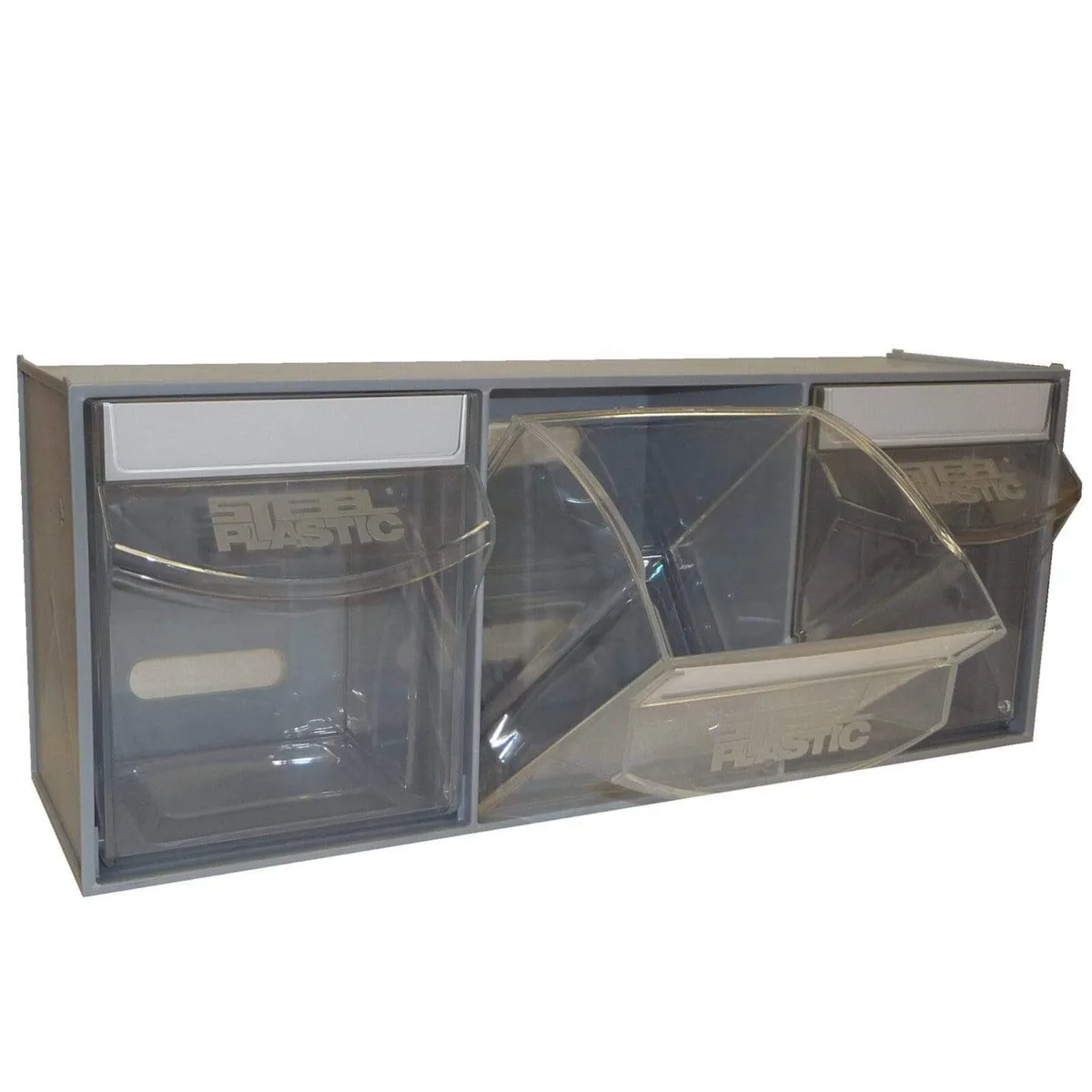 Tilt Bin Storage Box – 3 Bin - Image 3