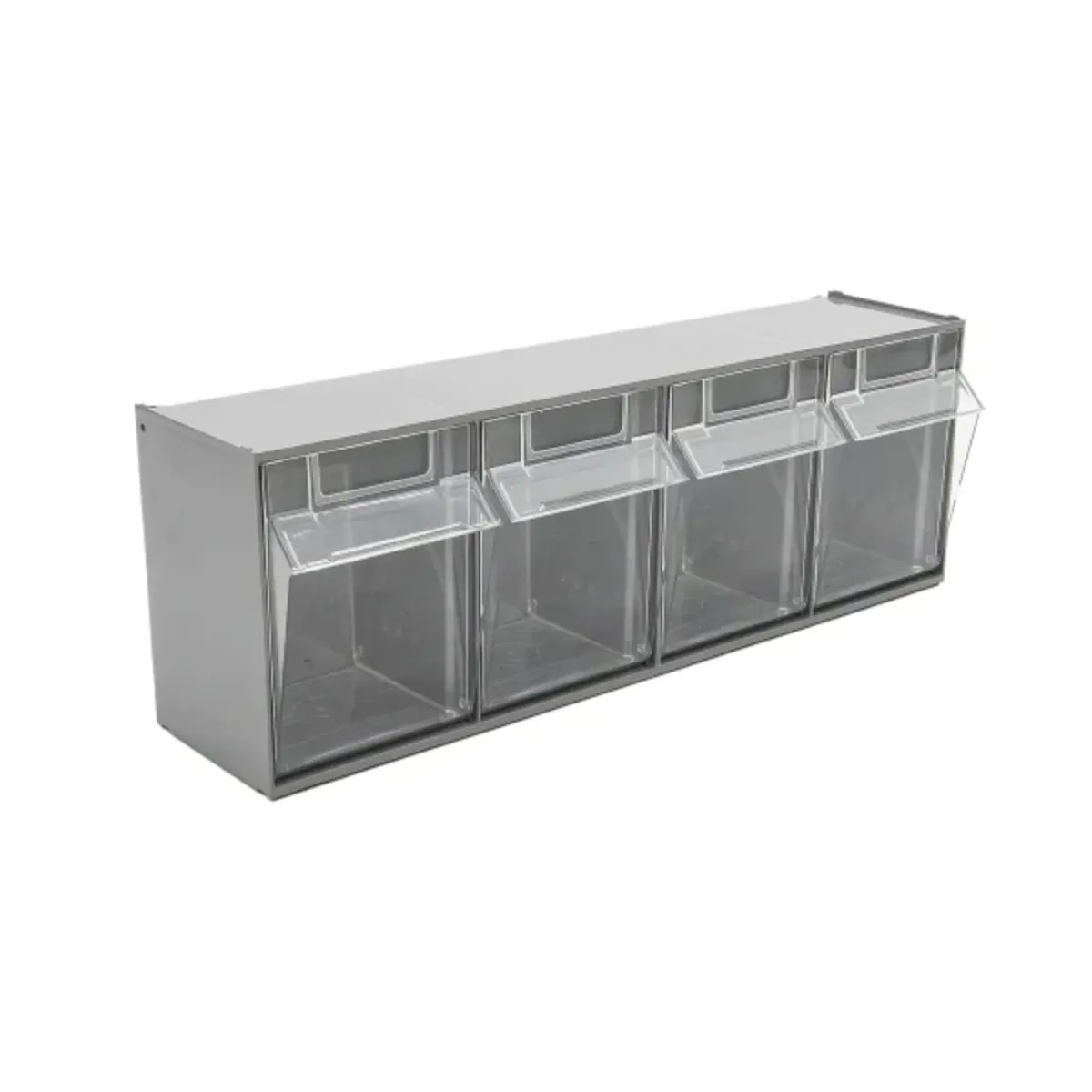 Tilt Bin Storage Box – 4 Bin - Image 1