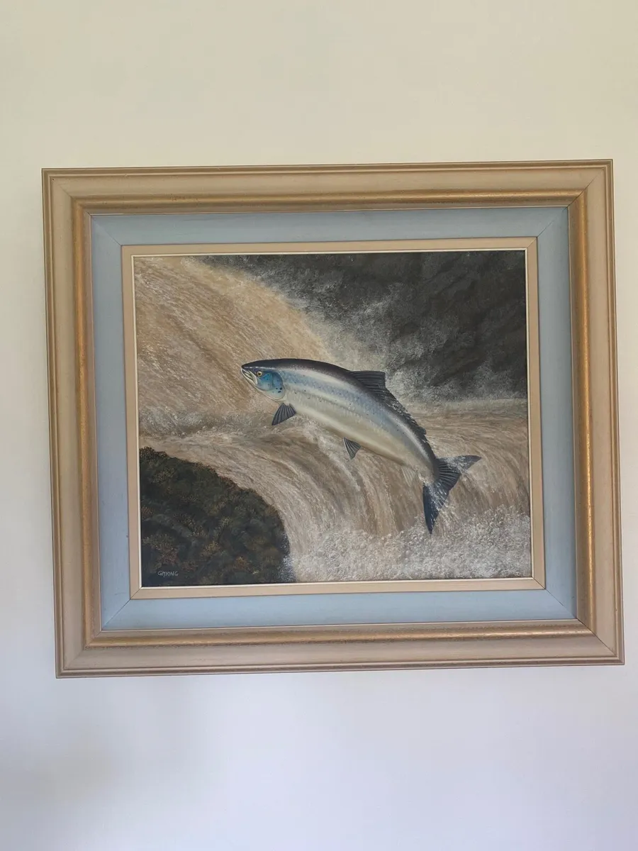 Two Original Oil on Canvas Paintings by G.M. King - Image 2