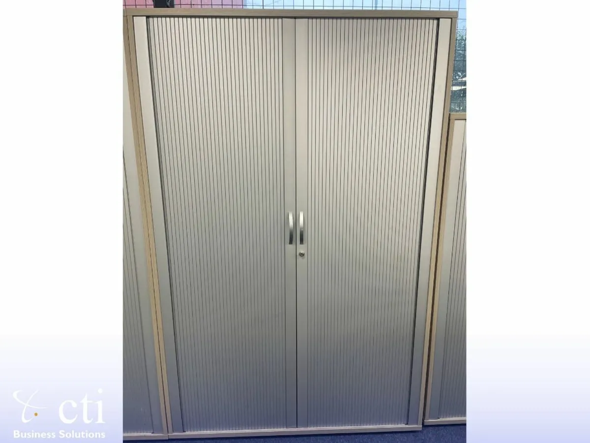 5 X Artic Oak Tambour Units - Grade A - Image 2