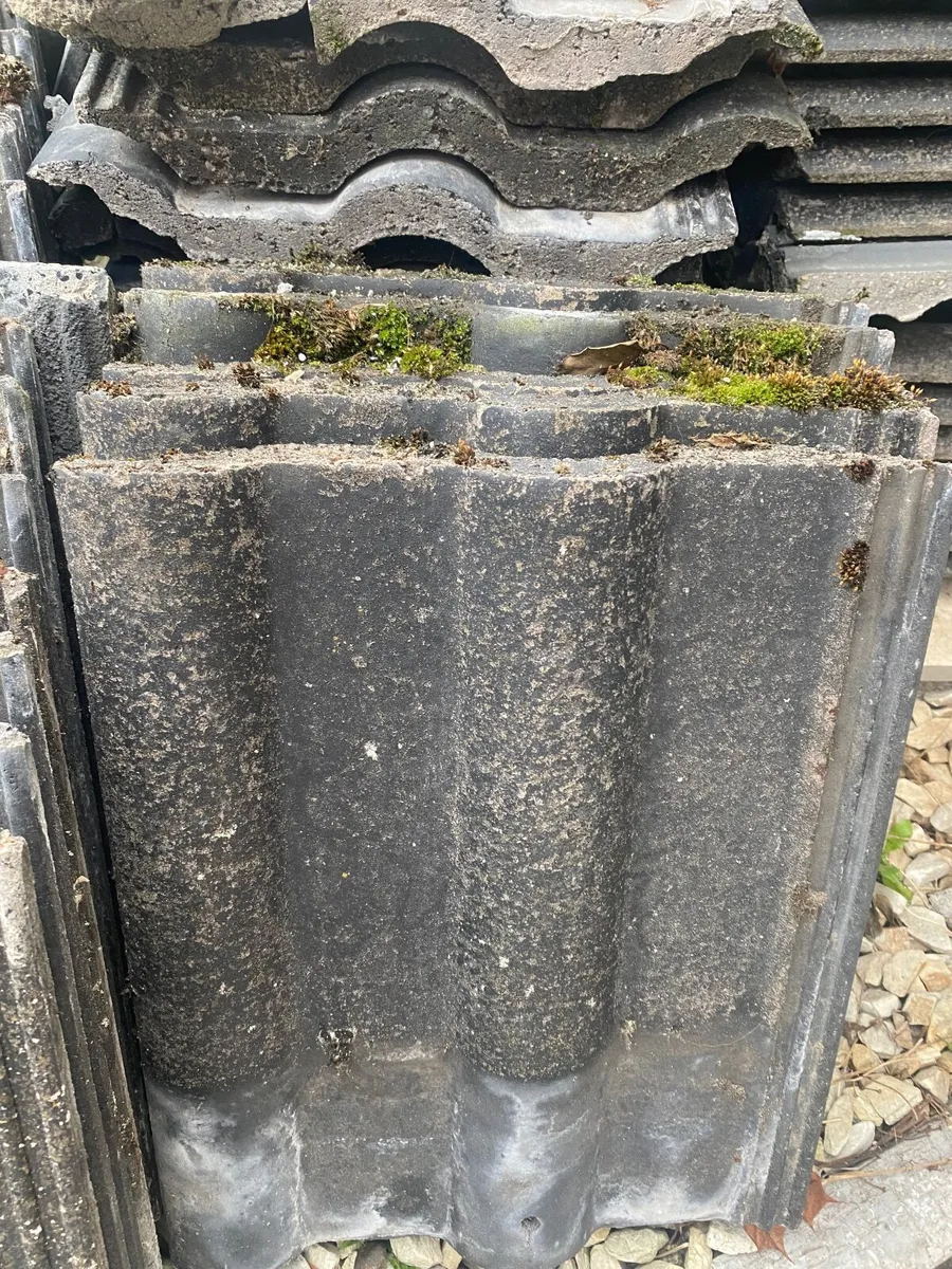 Roof tile Redland 50 double roll black tile (150) - Image 2