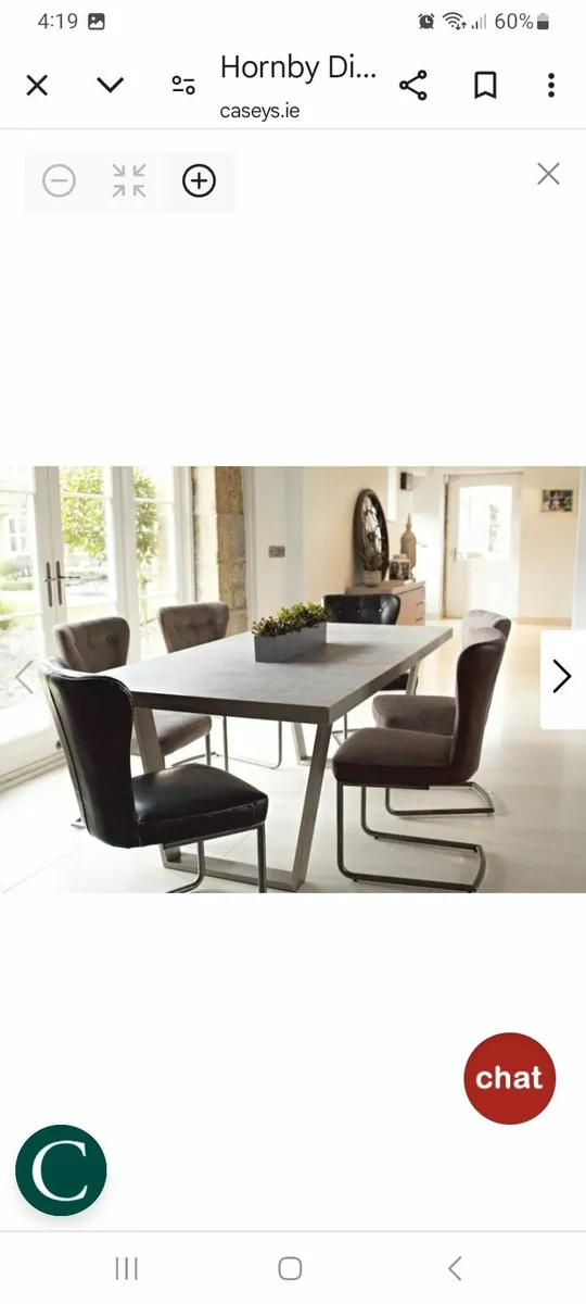 Dining table 6 chairs - Image 4