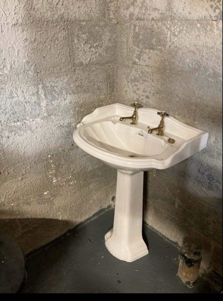 Vintage Bathroom Sink - Image 1