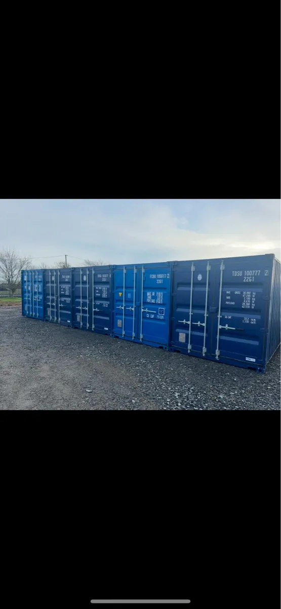 Brand new 20ft container units - Image 2