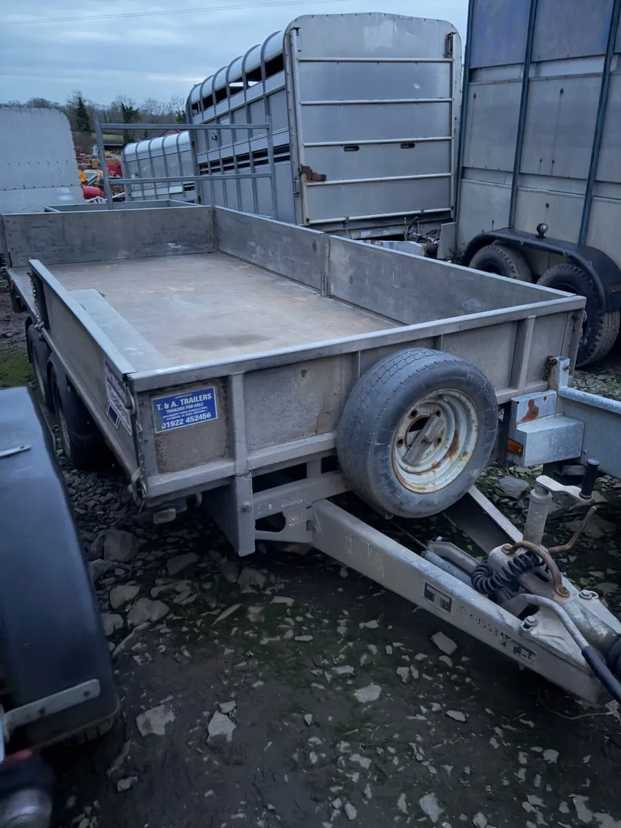 Ifor Williams 12x5 Dropside - Image 1