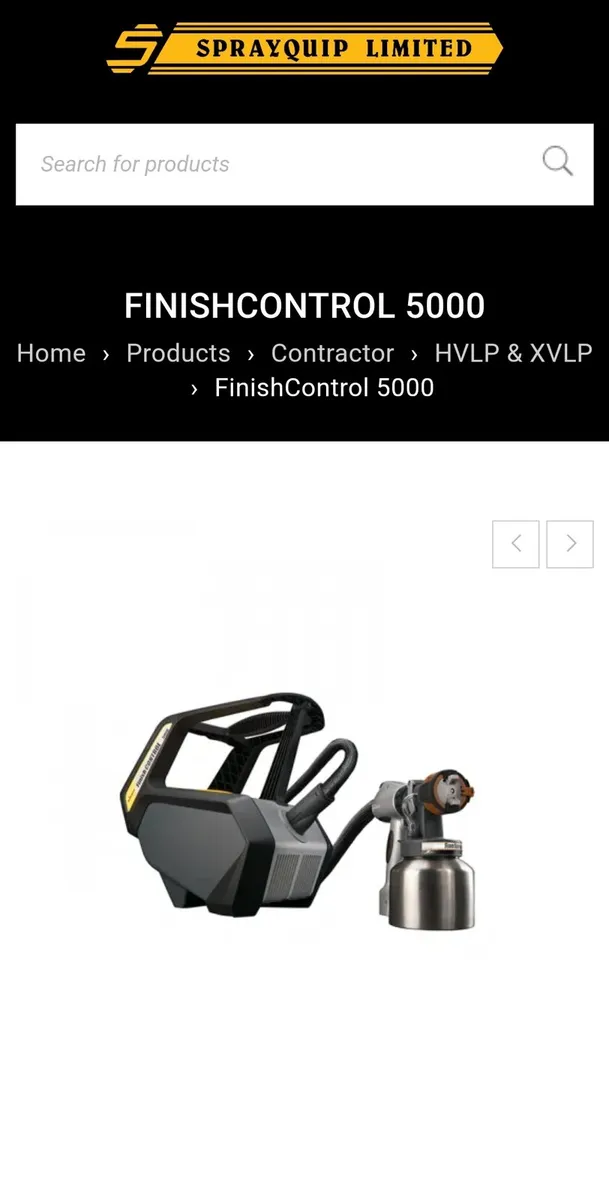 Wagner Finish control 5000 Paint Sprayer - Image 1