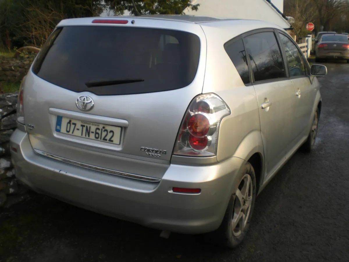 2007 TOYOTA VERSO 1.8 petrol 7 seater - Image 3