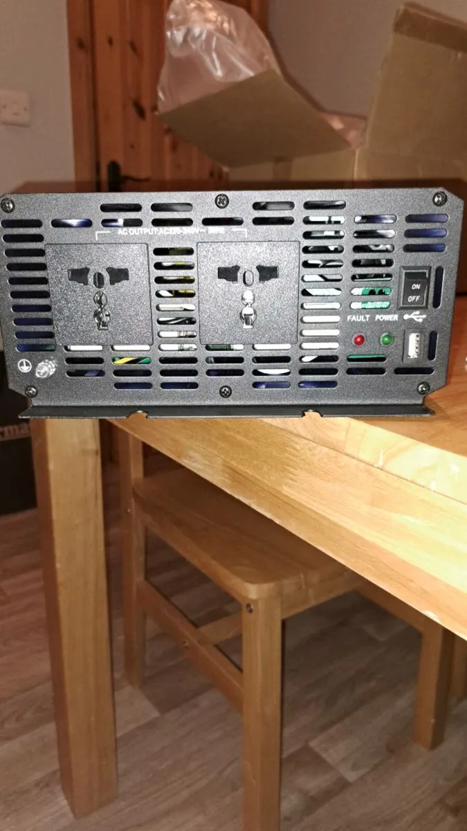 3,000W Pure Sine Wave Inverter - 12v input 230v - Image 4