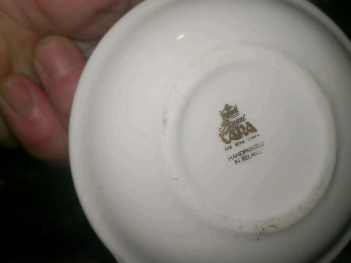 Rare hand painted Royal Tara set - Image 3