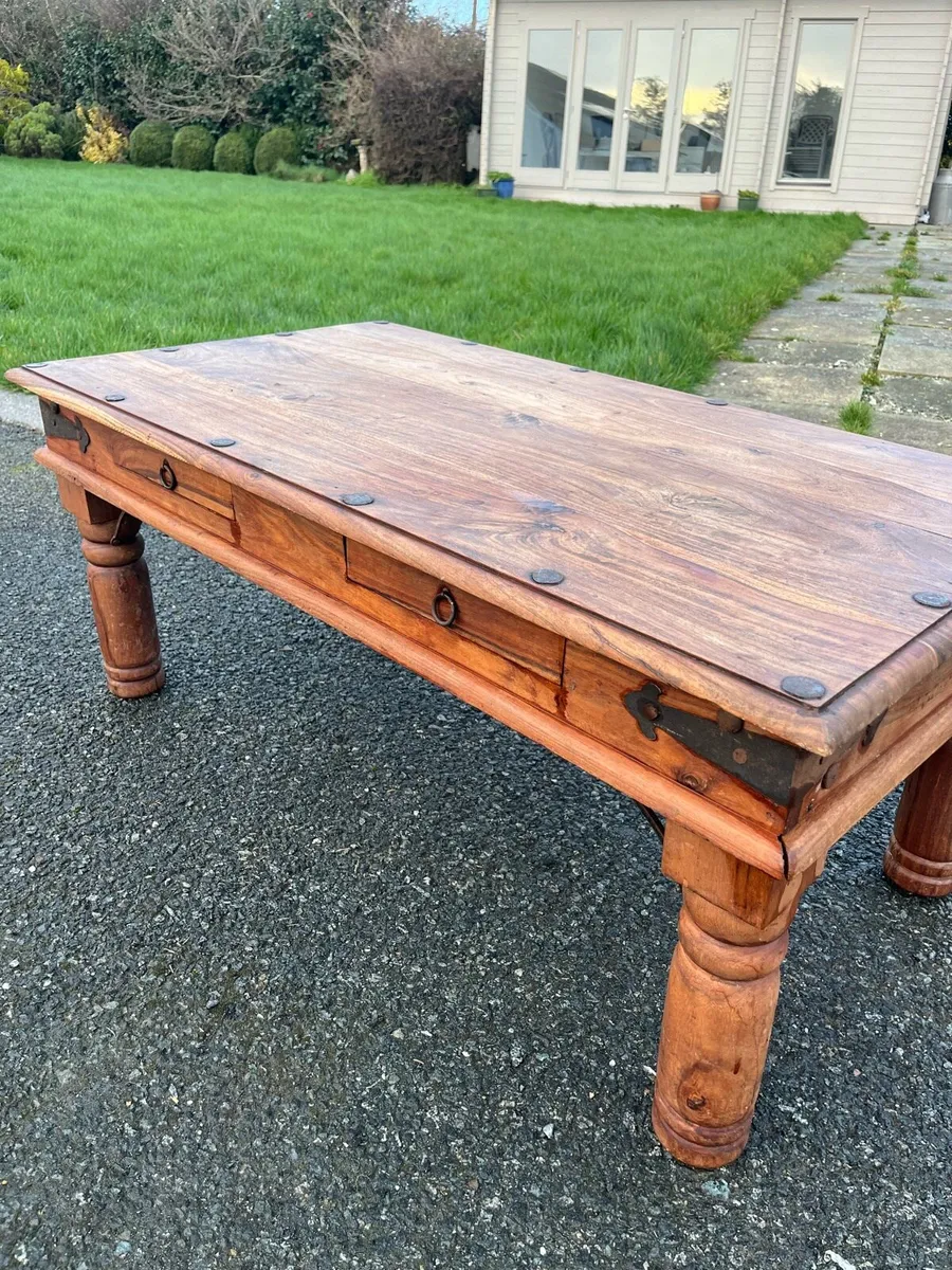 Solid wood coffee table - Image 2