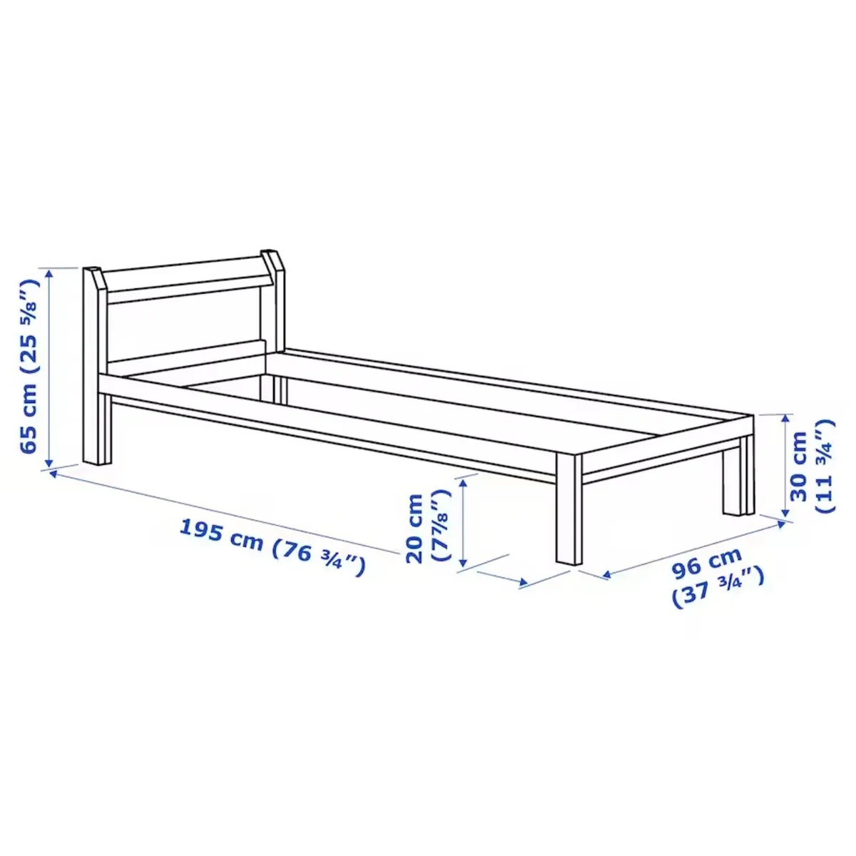 IKEA BED FRAME - Image 4