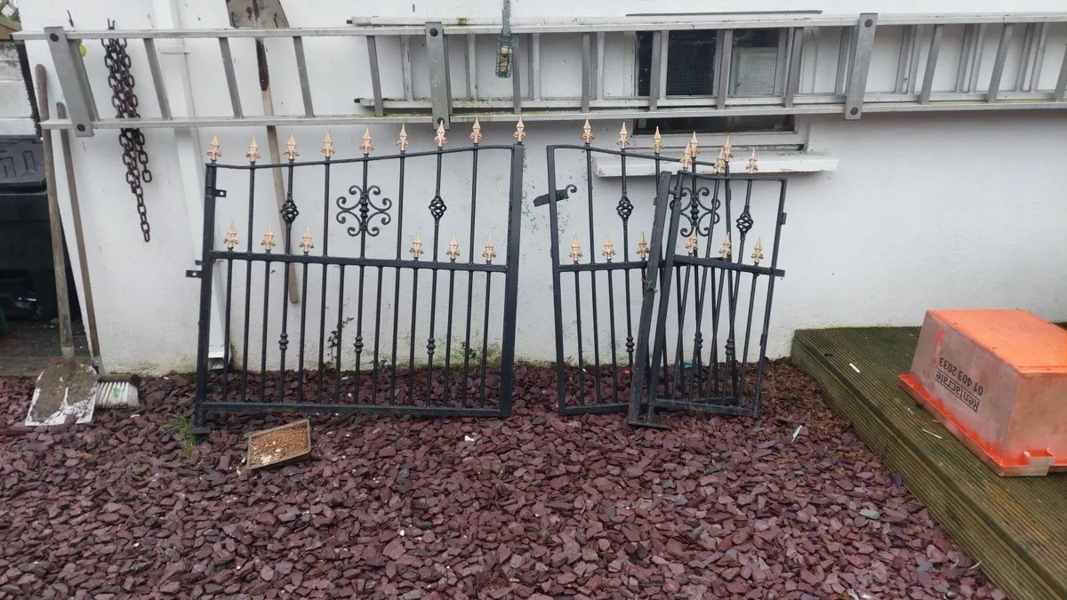 Wrought iron gates - Image 1