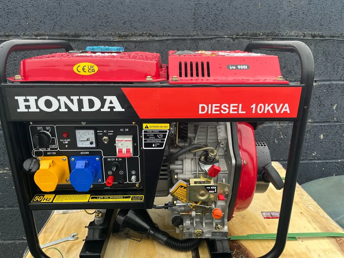 10 kVA Honda diesel generator - Image 1