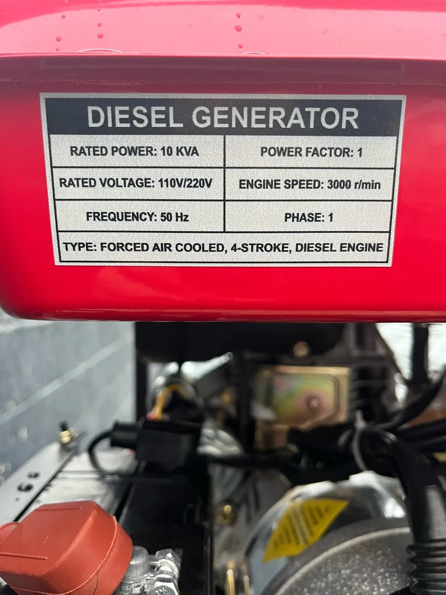 10 kVA Honda diesel generator - Image 2