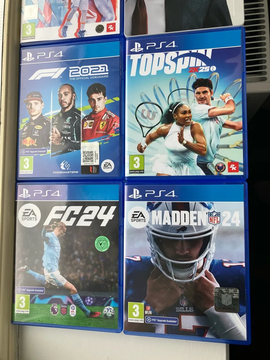 PS4 (500GB), 2 controllers & 8 games - Image 3