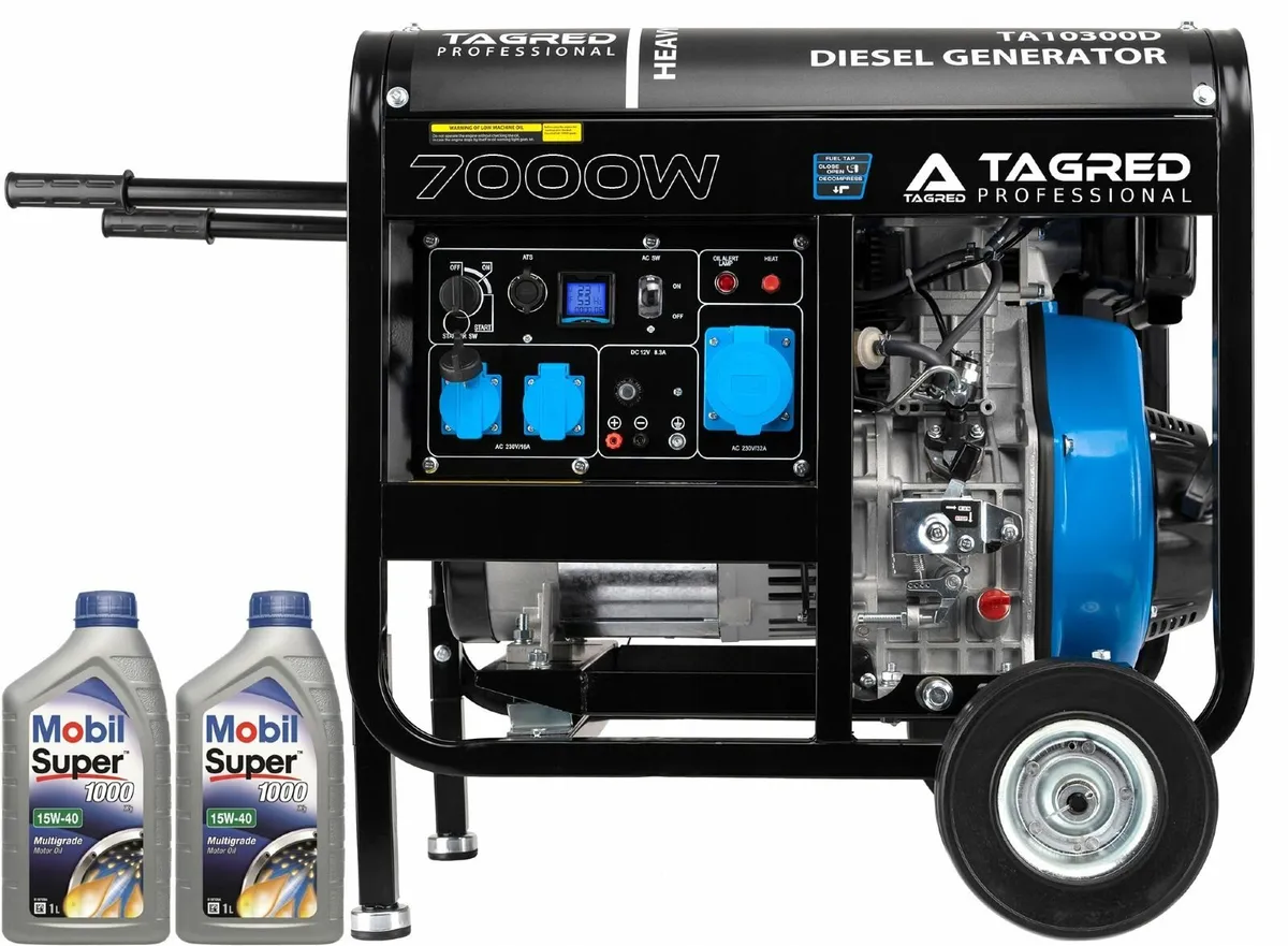 DIESEL GENERATOR POWERFUL 14HP/ 7000W NEW - Image 1