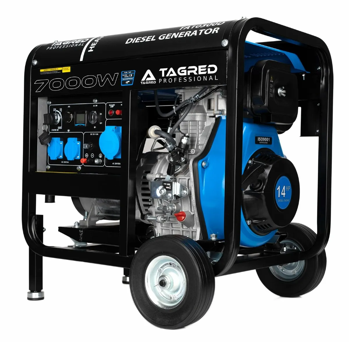 DIESEL GENERATOR POWERFUL 14HP/ 7000W NEW - Image 3