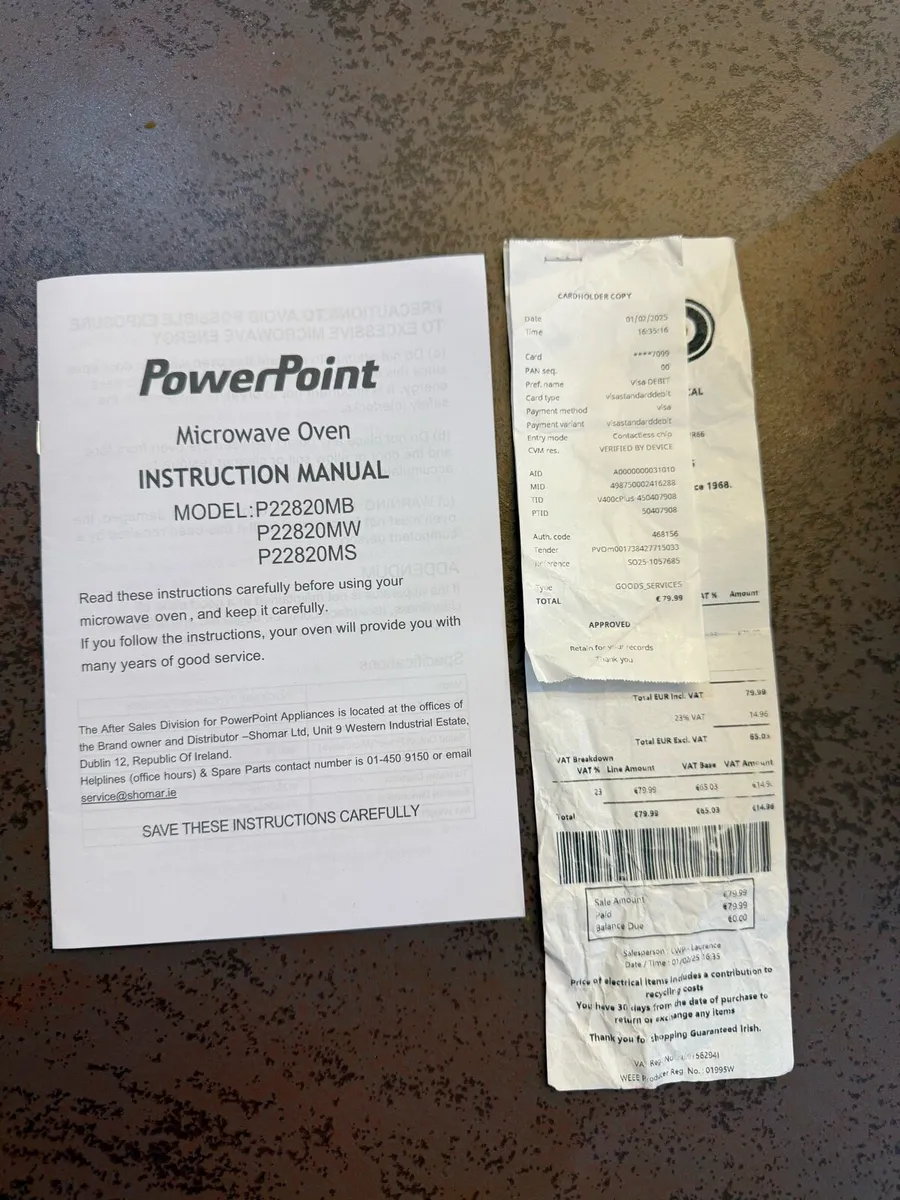 PowerPoint Microwave - White - Image 3
