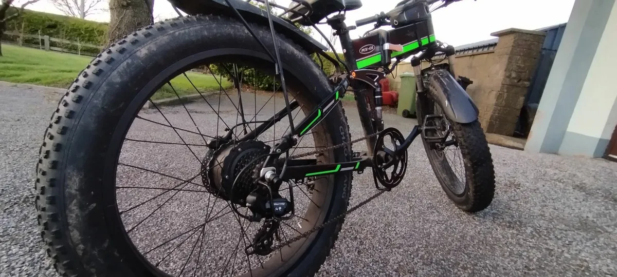 Gunai MX-01 folding fat-tyre electric ebike - Image 2