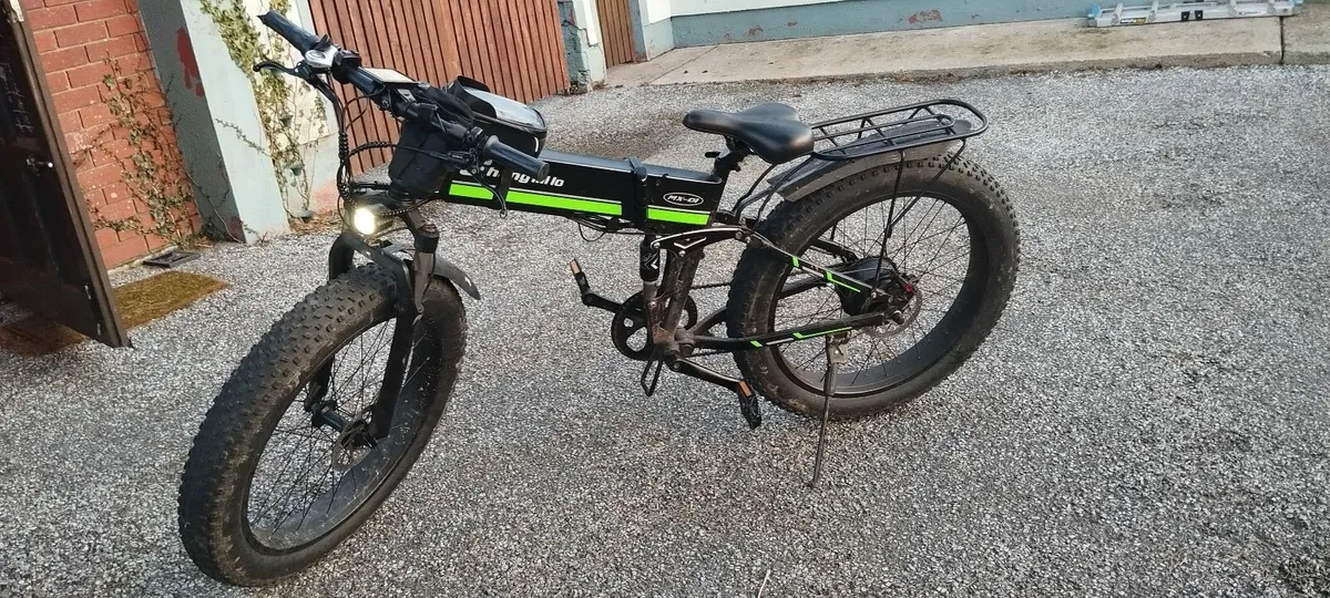 Gunai MX-01 folding fat-tyre electric ebike - Image 3