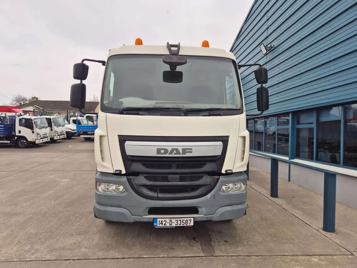 2014 DAF LF 18TON DROPSIDE AND CRANE - Image 2